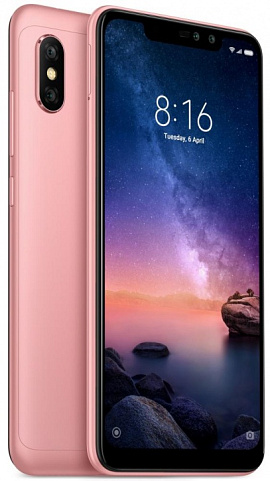 Смартфон Xiaomi Redmi Note 6 Pro 32Gb (розовое золото)